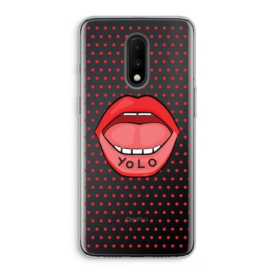 Yolo Denise: OnePlus 7 Transparant Hoesje