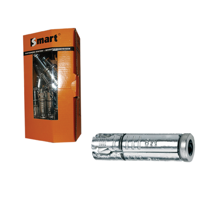 pgb-Europe SMART | Metalen keilbouthuls SMART M8x50 Zn | 25 st SM000H001080050E
