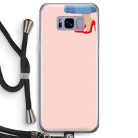 High heels: Samsung Galaxy S8 Transparant Hoesje met koord