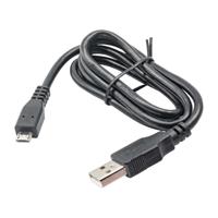 Akyga USB-kabel USB-A stekker, USB-micro-B stekker 1.00 m Zwart AK-USB-21