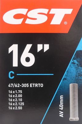 Cst binnenband av40 16x 1.75" / 47/62-305