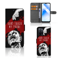 OPPO A16/A16s/A54s Portemonnee Hoesje Zombie Blood