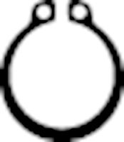 Knipex Borgveertang voor buitenringen op assen | zwart poedergecoat | 570 mm | 46 10 A6  - 4610A6