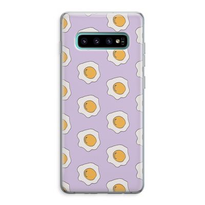 Bacon to my eggs #1: Samsung Galaxy S10 Plus Transparant Hoesje