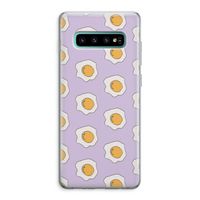 Bacon to my eggs #1: Samsung Galaxy S10 Plus Transparant Hoesje