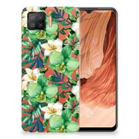 OPPO A73 4G | TPU Case | Orchidee Groen