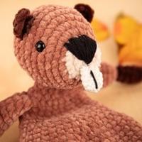 Amigurumi Herfstfestival - Bever Bob - Happy Hooked Garen- en Haakpakket