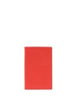 Comme Des Garçons Wallet portefeuille en cuir grainé - Rouge