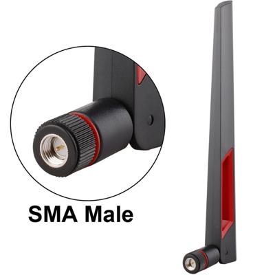 2.4 g/5G WiFi 12dBi SMA mannelijke antenne voor router netwerk