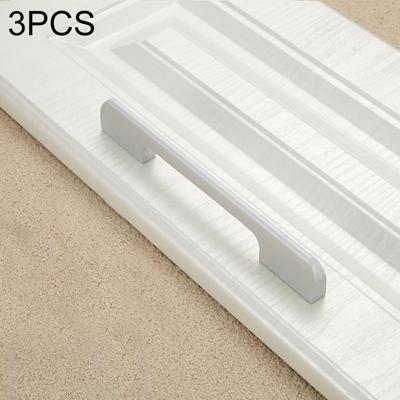 3 STKS 2049-192 lade kast deur aluminiumlegering handvat rechte deur handvat (wit)