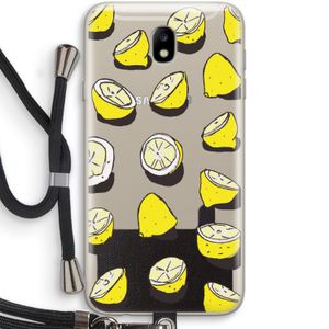 When Life Gives You Lemons...: Samsung Galaxy J7 (2017) Transparant Hoesje met koord