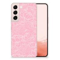Samsung Galaxy S22 | TPU Case | White Flowers Samsung Galaxy S22 | TPU Case | White Flowers