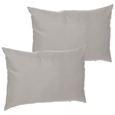 Hesperide Sierkussen - 4x - 30 x 50 cm - taupe - polyester - uv/waterbestendig - binnen/buitenkussen