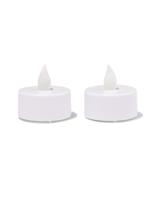 HEMA Led-theelichten - 2 stuks (wit)