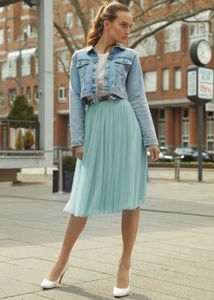 Bianco Evento Ravenna Rok Mint | Maat: S