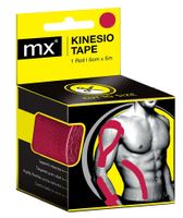 MX Health Kinesio Tape Red 5cmx5m - thumbnail