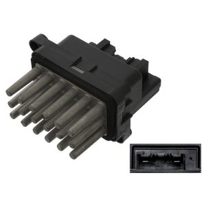 Weerstand, interieurventilatie 38645