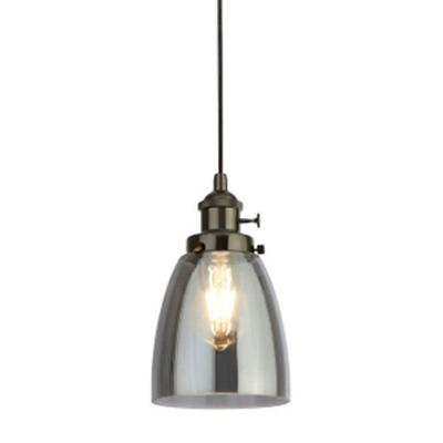 Searchlight HanglampPendax Ø 14cm met smoke glas - 1921-1BC