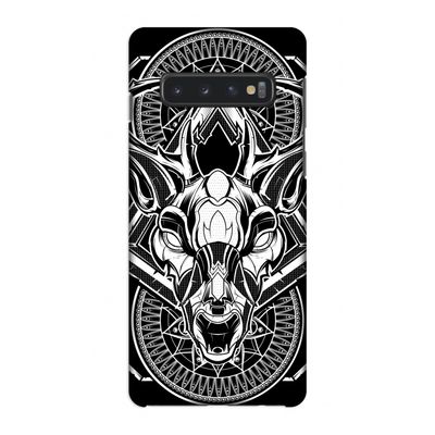 Oh Deer: Samsung Galaxy S10 4G Volledig Geprint Hoesje