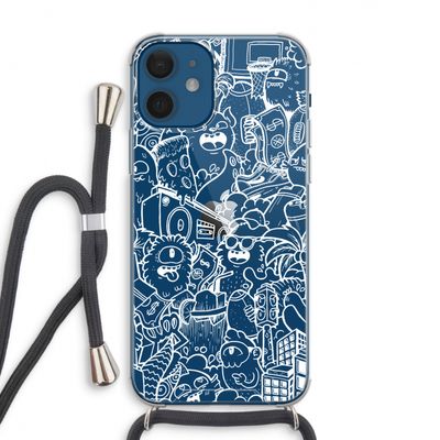 Vexx City #2: iPhone 12 Transparant Hoesje met koord