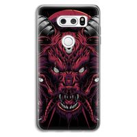 Hell Hound and Serpents: LG V30 Transparant Hoesje