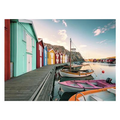 Ravensburger Legpuzzel bootshauser in smogen, schweden, 500st.