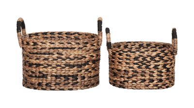 MUST Living Mand 'Basket' Ovaal, Set van 2 stuks