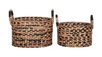 MUST Living Mand 'Basket' Ovaal, Set van 2 stuks