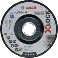 Bosch Accessoires X-LOCK Afbraamschijf Expert for Metal 125x6x22.23mm, gebogen - 1 stuk(s) - 2608619259 - thumbnail