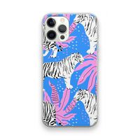 Tijger: iPhone 12 Pro Max Transparant Hoesje