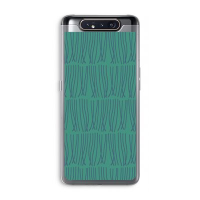 Swirls: Samsung Galaxy A80 Transparant Hoesje