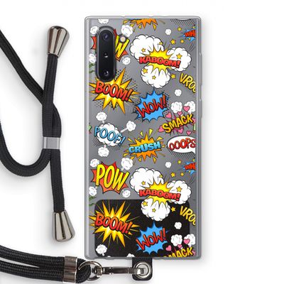 Pow Smack: Samsung Galaxy Note 10 Transparant Hoesje met koord