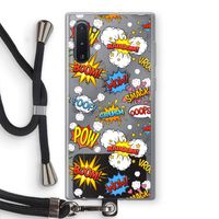 Pow Smack: Samsung Galaxy Note 10 Transparant Hoesje met koord