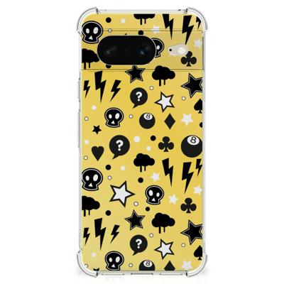 Extreme Case Google Pixel 8 Punk Geel Extreme Case Google Pixel 8 Punk Geel