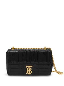 Burberry petit sac Lola matelassé à ornements en sequins - Noir