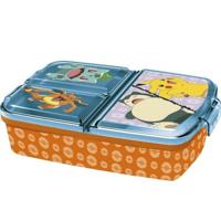 Lunchtrommel met Compartimenten Pokémon Multicolour 16 x 6 x 12,5 cm