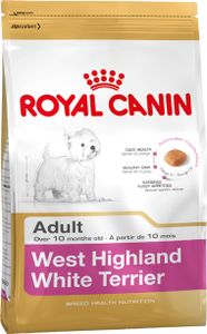 Royal Canin West Highland White Terrier Adult 3 kg Volwassen Maïs, Gevogelte