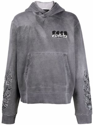 AMIRI x The Great City Workshop hoodie - Gris