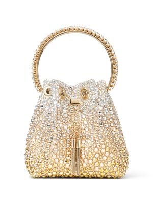 Jimmy Choo sac seau Bon Bon à ornements en cristal