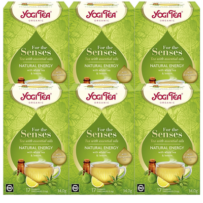 Yogi Tea Natural Energy Citroen & Bergamot Voordeelverpakking