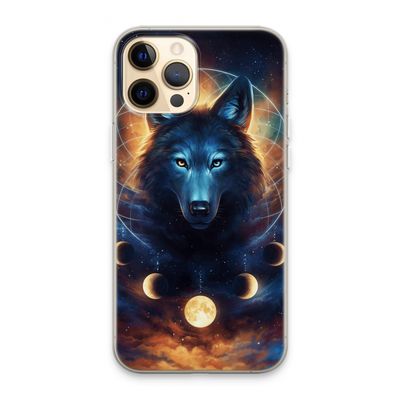 Wolf Dreamcatcher: iPhone 13 Pro Max Transparant Hoesje