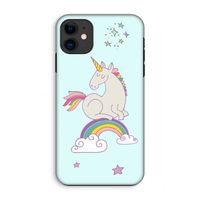 Regenboog eenhoorn: iPhone 11 Tough Case
