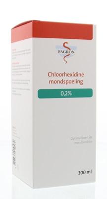 Chloorhexidine mondspoeling 0.2% 300 Milliliter Chloorhexidine mondspoeling 0.2% 300 Milliliter