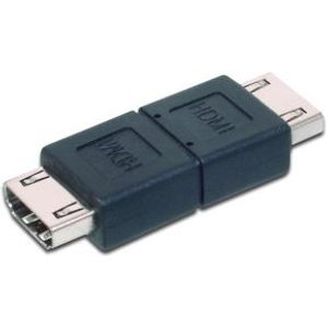 Digitus AK-330500-000-S HDMI Type A (Standard) HDMI Type A (Standard) Zwart video kabel adapter