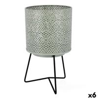 Bloempot met standaard Vinthera Moa Groen Metaal 17 x 17 x 29,5 cm (6 Stuks)