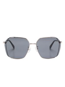 Zadig&Voltaire lunettes de soleil carrées à logo gravé - Noir