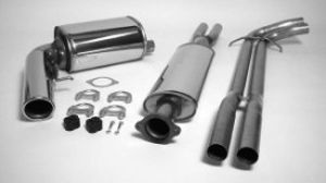 Simons uitlaat passend voor Volvo S60/V70 Turbo 4WD 02BH3R