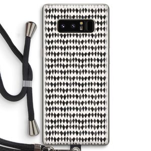 Crazy shapes: Samsung Galaxy Note 8 Transparant Hoesje met koord