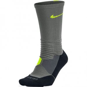 Nike Basketbalsokken Hyperelite Grijs/Fluo