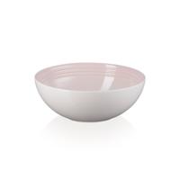 LE CREUSET - Aardewerk - Saladeschaal 24cm 2,20l Shell Pink - thumbnail